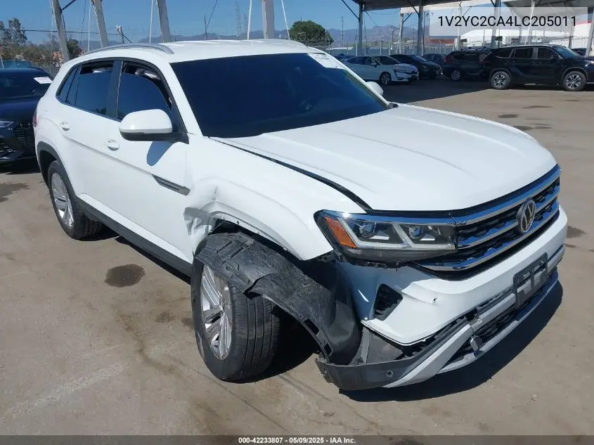 2020 Volkswagen Atlas Cross Sport 2.0T Se W/Technology/2.0T Se W/Technology R-Line VIN: 1V2YC2CA4LC205011 Lot: 42233807