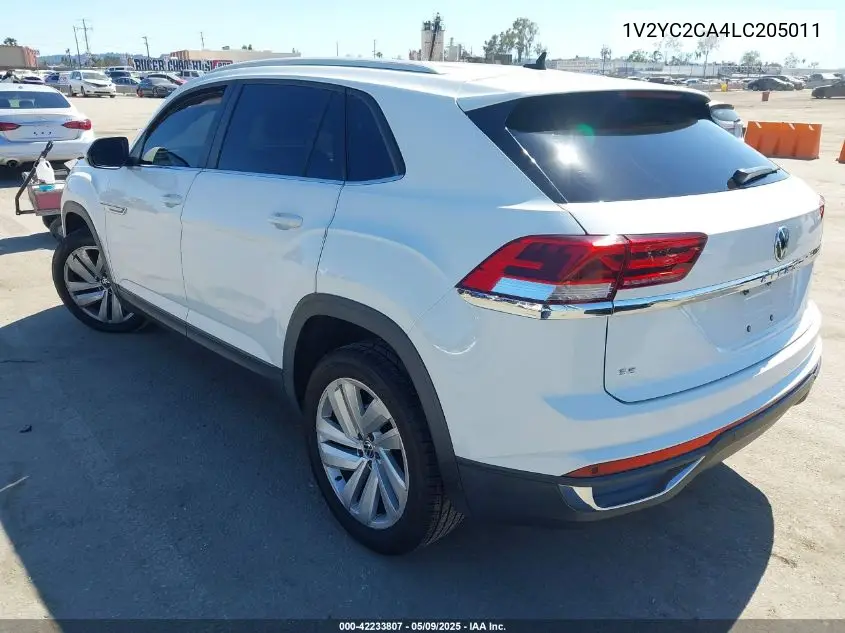2020 Volkswagen Atlas Cross Sport 2.0T Se W/Technology/2.0T Se W/Technology R-Line VIN: 1V2YC2CA4LC205011 Lot: 42233807