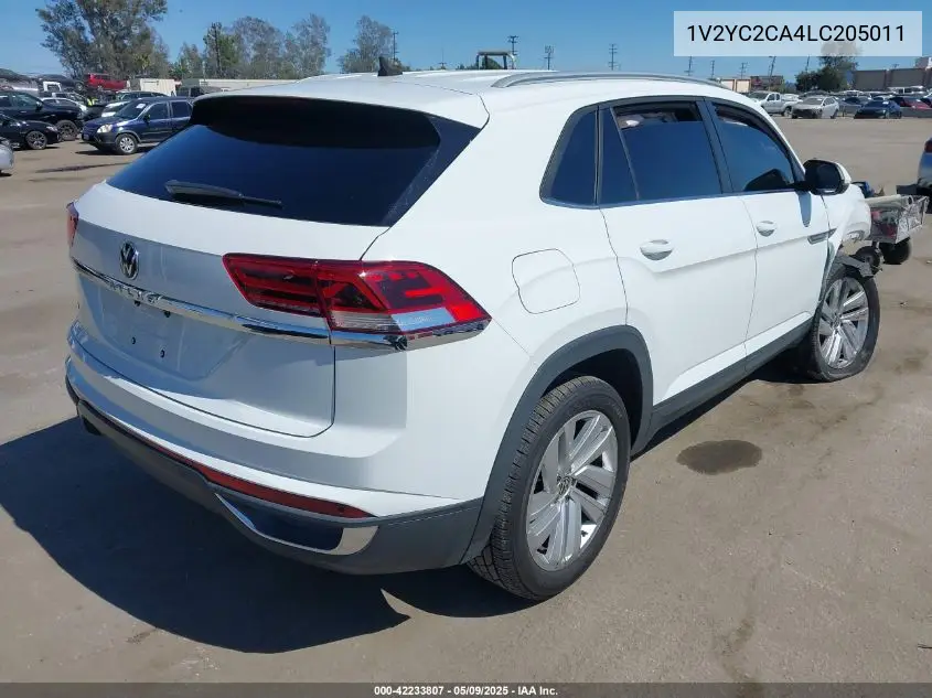 2020 Volkswagen Atlas Cross Sport 2.0T Se W/Technology/2.0T Se W/Technology R-Line VIN: 1V2YC2CA4LC205011 Lot: 42233807