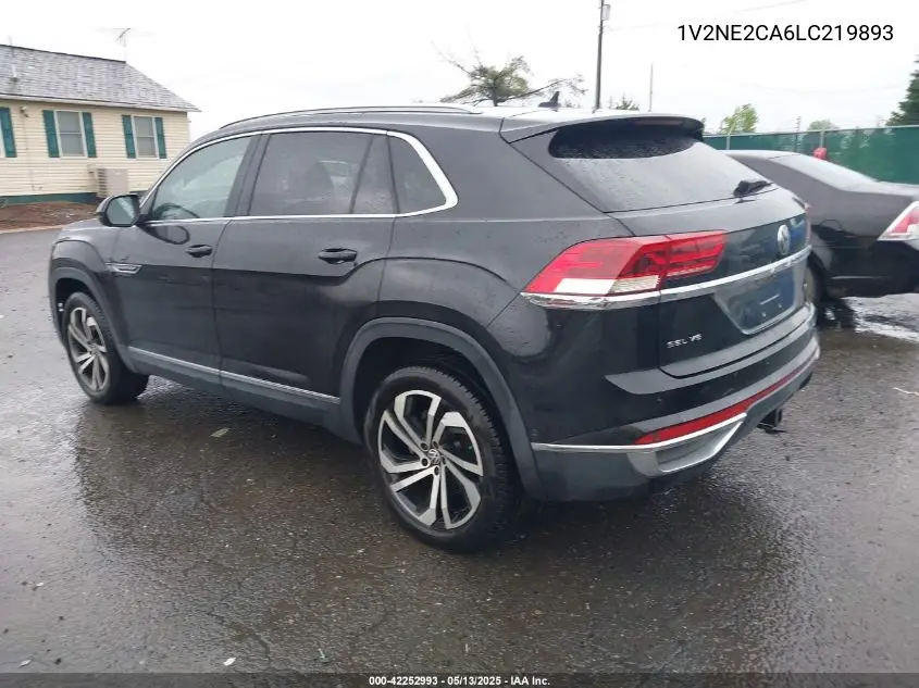 2020 Volkswagen Atlas Cross Sport 3.6L V6 Sel Premium VIN: 1V2NE2CA6LC219893 Lot: 42252993