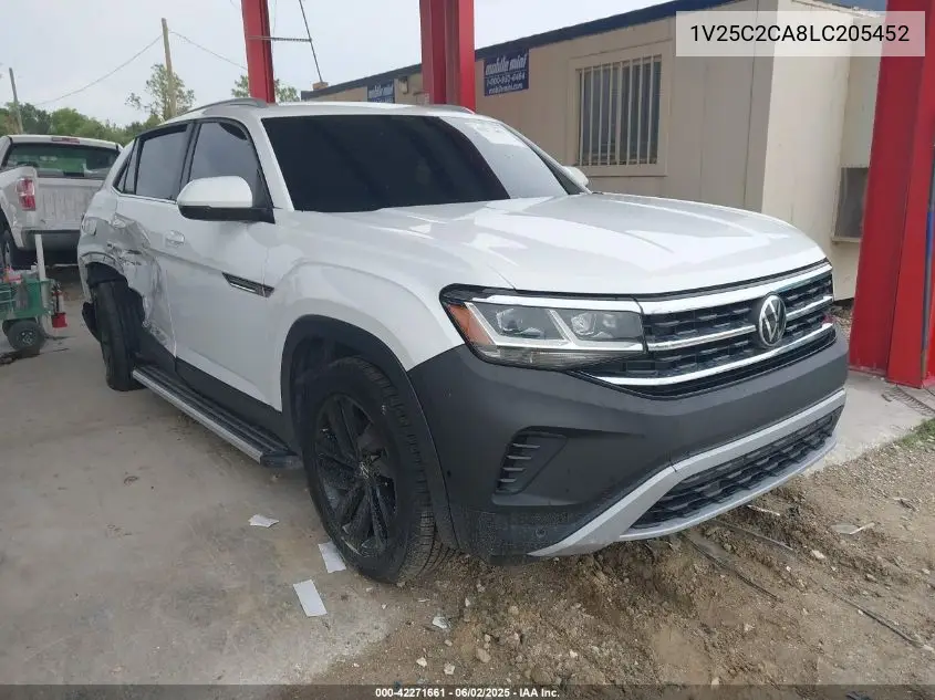 2020 Volkswagen Atlas Cross Sport 2.0T Se W/Technology/2.0T Se W/Technology R-Line VIN: 1V25C2CA8LC205452 Lot: 42271661