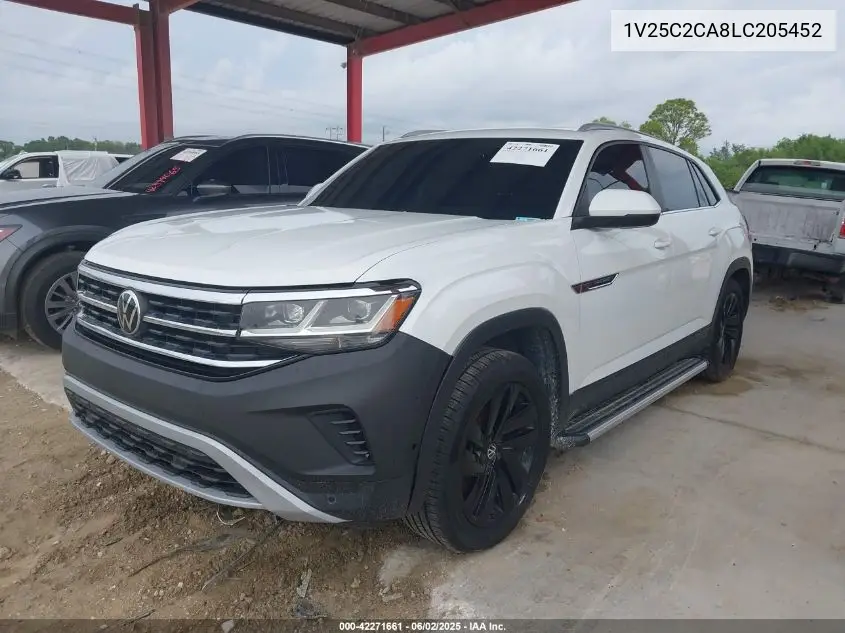 2020 Volkswagen Atlas Cross Sport 2.0T Se W/Technology/2.0T Se W/Technology R-Line VIN: 1V25C2CA8LC205452 Lot: 42271661