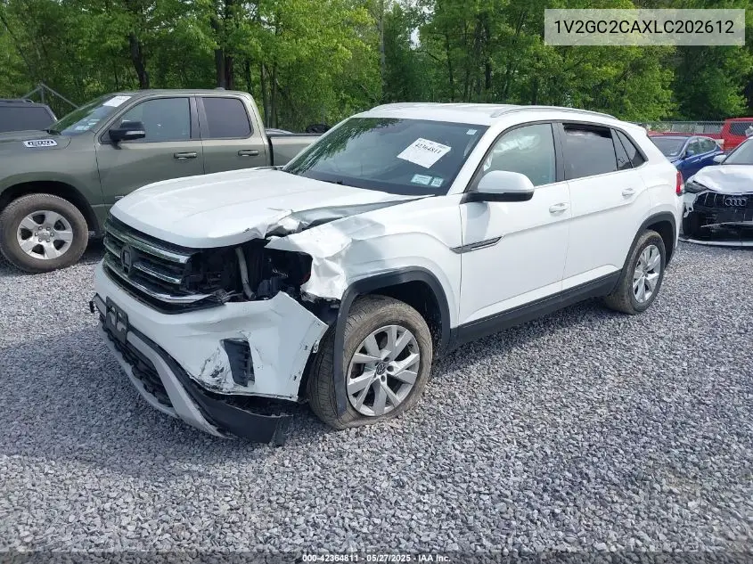 2020 Volkswagen Atlas Cross Sport 2.0T S VIN: 1V2GC2CAXLC202612 Lot: 42364811