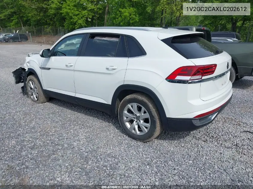 2020 Volkswagen Atlas Cross Sport 2.0T S VIN: 1V2GC2CAXLC202612 Lot: 42364811