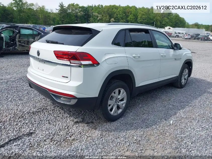 2020 Volkswagen Atlas Cross Sport 2.0T S VIN: 1V2GC2CAXLC202612 Lot: 42364811