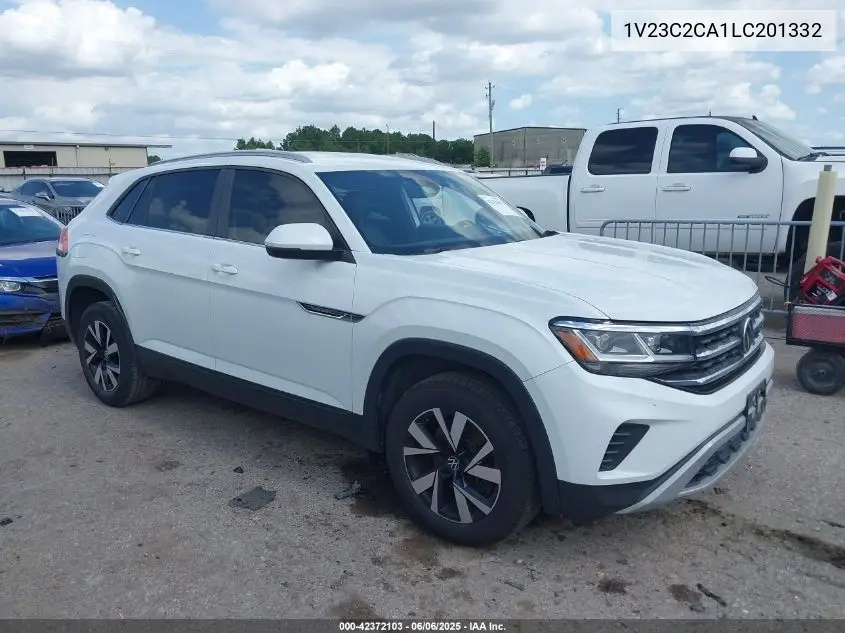 2020 Volkswagen Atlas Cross Sport 2.0T Se VIN: 1V23C2CA1LC201332 Lot: 42372103