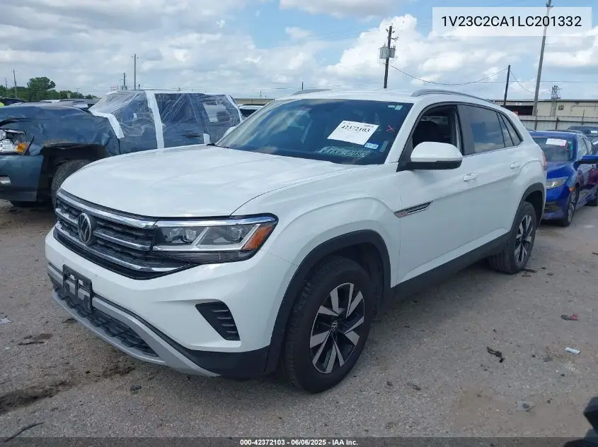 2020 Volkswagen Atlas Cross Sport 2.0T Se VIN: 1V23C2CA1LC201332 Lot: 42372103