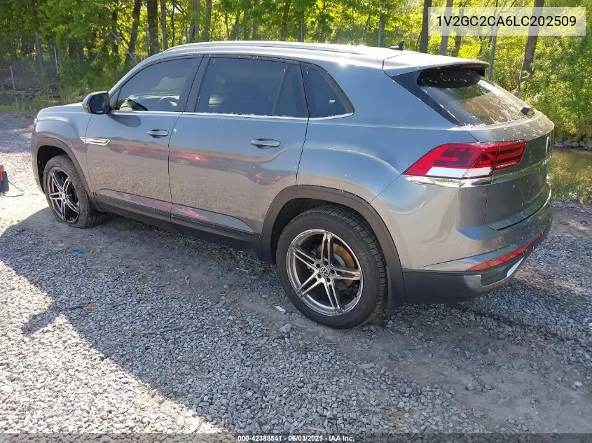 2020 Volkswagen Atlas Cross Sport 2.0T S VIN: 1V2GC2CA6LC202509 Lot: 42388541