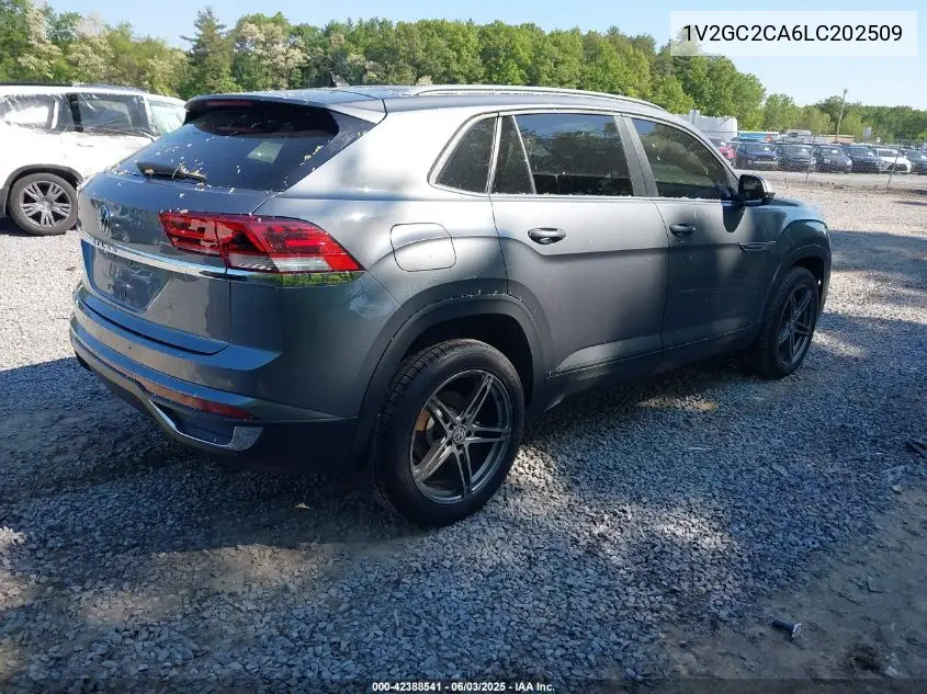 2020 Volkswagen Atlas Cross Sport 2.0T S VIN: 1V2GC2CA6LC202509 Lot: 42388541