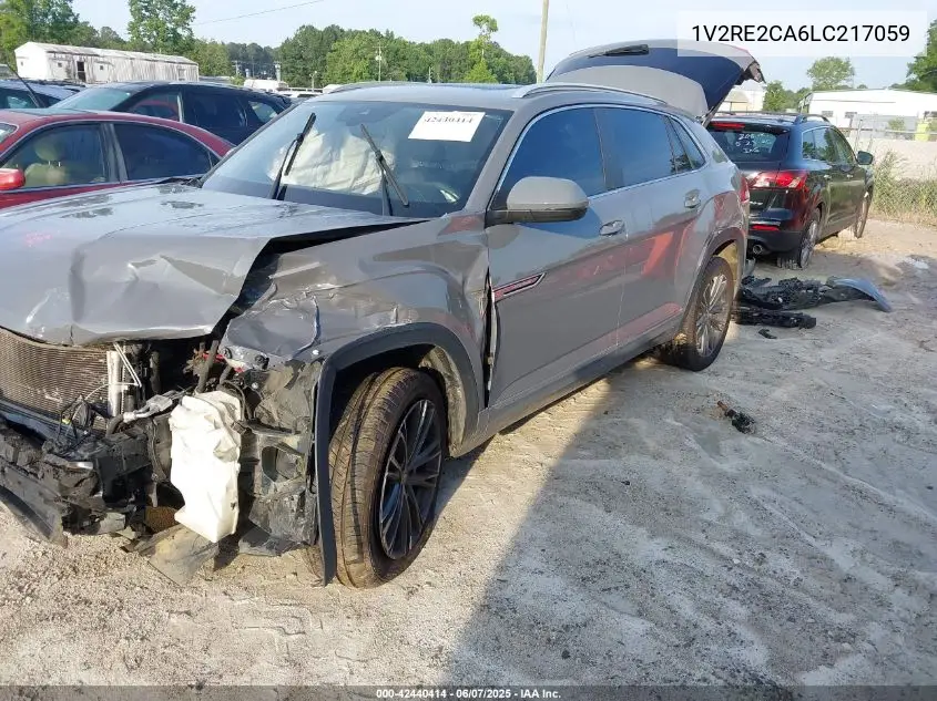 2020 Volkswagen Atlas Cross Sport 3.6L V6 Sel R-Line VIN: 1V2RE2CA6LC217059 Lot: 42440414