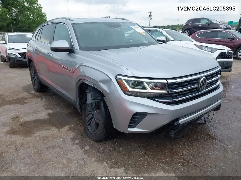 2020 Volkswagen Atlas Cross Sport 2.0T Sel/2.0T Sel Premium/2.0T Sel Premium R-Line/2.0T Sel R-Line VIN: 1V2MC2CA6LC205395 Lot: 42476939