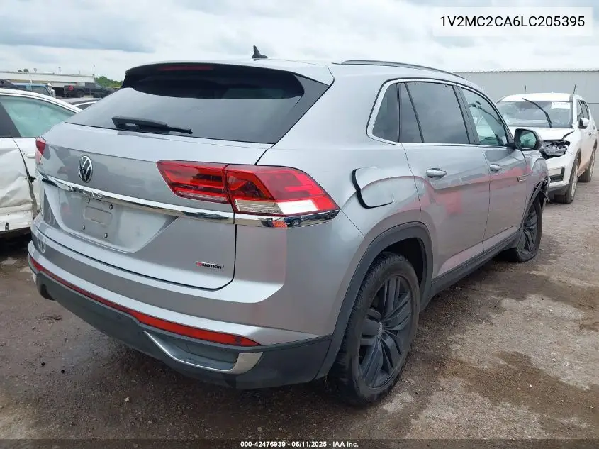 2020 Volkswagen Atlas Cross Sport 2.0T Sel/2.0T Sel Premium/2.0T Sel Premium R-Line/2.0T Sel R-Line VIN: 1V2MC2CA6LC205395 Lot: 42476939