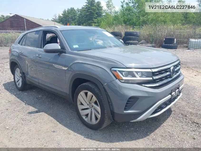 2020 Volkswagen Atlas Cross Sport 3.6L V6 Se W/Technology/3.6L V6 Se W/Technology R-Line VIN: 1V21E2CA6LC227846 Lot: 42486276