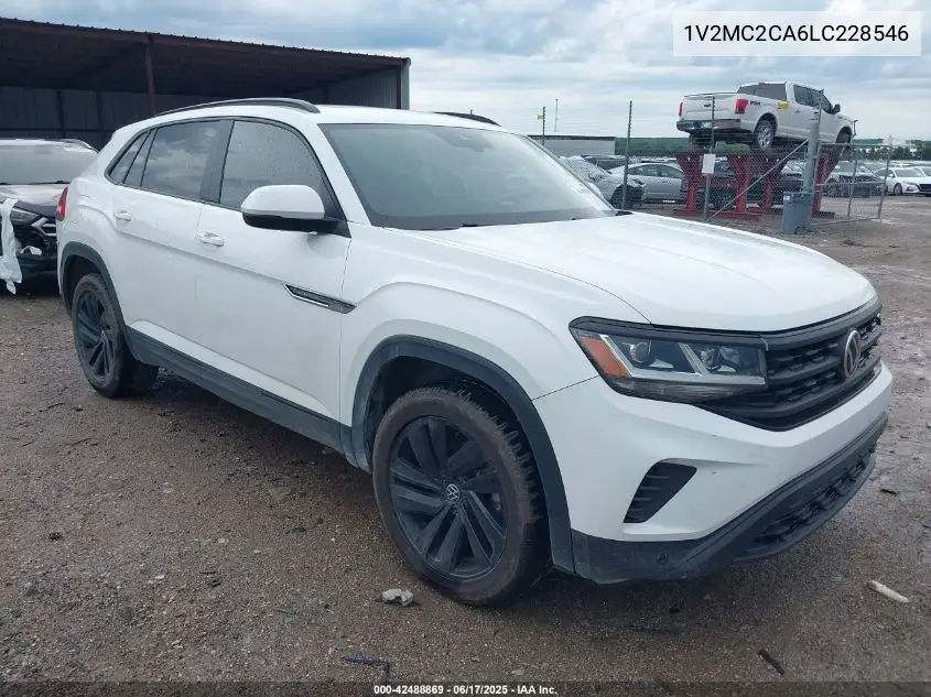 2020 Volkswagen Atlas Cross Sport 2.0T Sel/2.0T Sel Premium/2.0T Sel Premium R-Line/2.0T Sel R-Line VIN: 1V2MC2CA6LC228546 Lot: 42488869