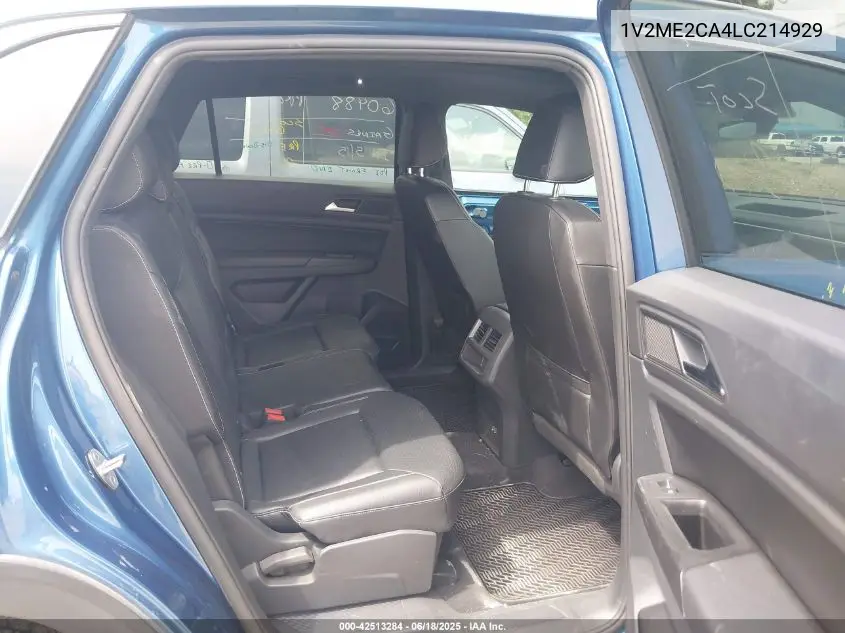 2020 Volkswagen Atlas Cross Sport 3.6L V6 Sel VIN: 1V2ME2CA4LC214929 Lot: 42513284