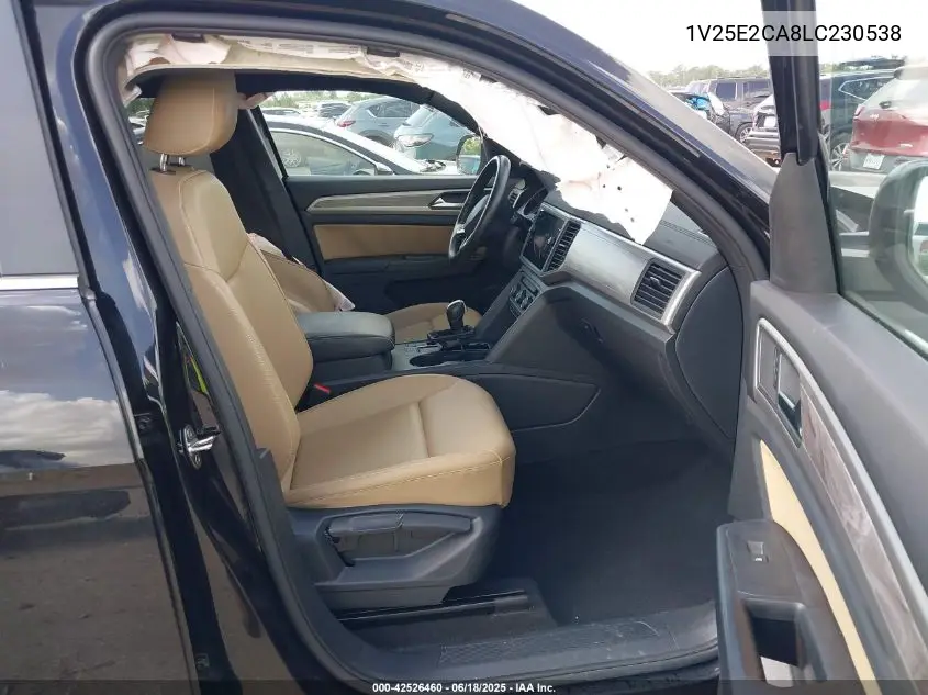 2020 Volkswagen Atlas Cross Sport 3.6L V6 Se W/Technology/3.6L V6 Se W/Technology R-Line VIN: 1V25E2CA8LC230538 Lot: 42526460
