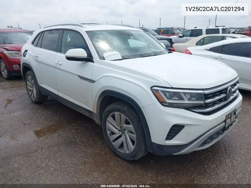 2020 Volkswagen Atlas Cross Sport Se VIN: 1V25C2CA7LC201294 Lot: 42586996