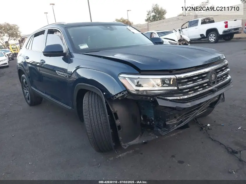 2020 Volkswagen Atlas Cross Sport Sel Premium VIN: 1V2NE2CA9LC211710 Lot: 42638110