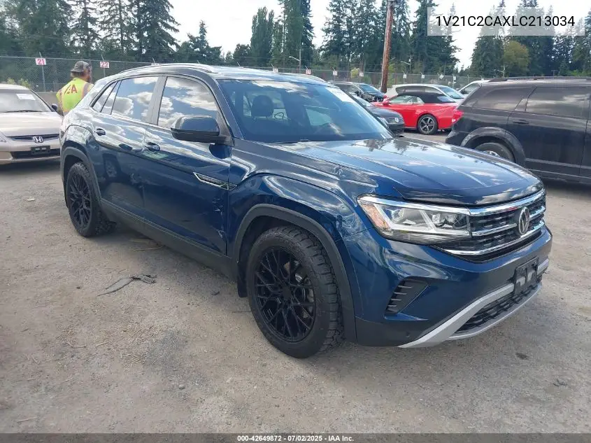 2020 Volkswagen Atlas Cross Sport 2.0T Se W/Technology/2.0T Se W/Technology R-Line VIN: 1V21C2CAXLC213034 Lot: 42649872