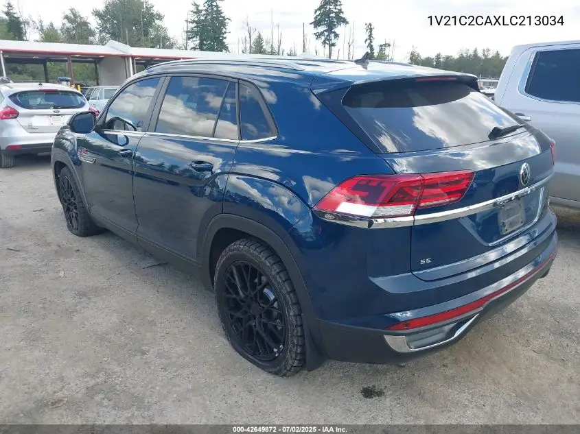 2020 Volkswagen Atlas Cross Sport 2.0T Se W/Technology/2.0T Se W/Technology R-Line VIN: 1V21C2CAXLC213034 Lot: 42649872