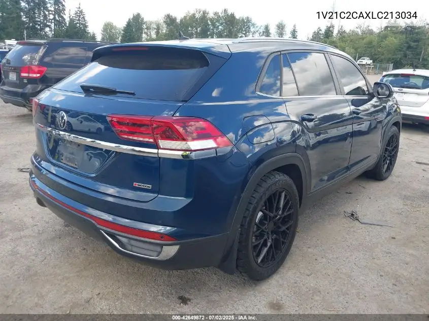 2020 Volkswagen Atlas Cross Sport 2.0T Se W/Technology/2.0T Se W/Technology R-Line VIN: 1V21C2CAXLC213034 Lot: 42649872