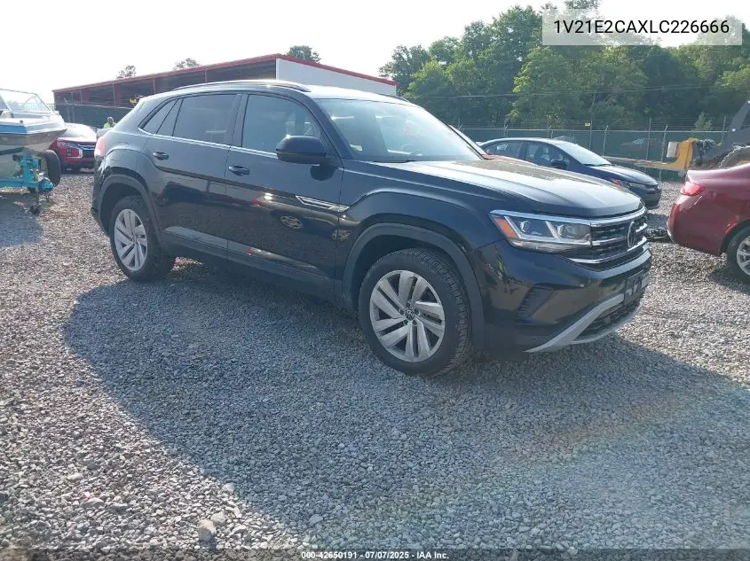 2020 Volkswagen Atlas Cross Sport 3.6L V6 Se W/Technology/3.6L V6 Se W/Technology R-Line VIN: 1V21E2CAXLC226666 Lot: 42650191