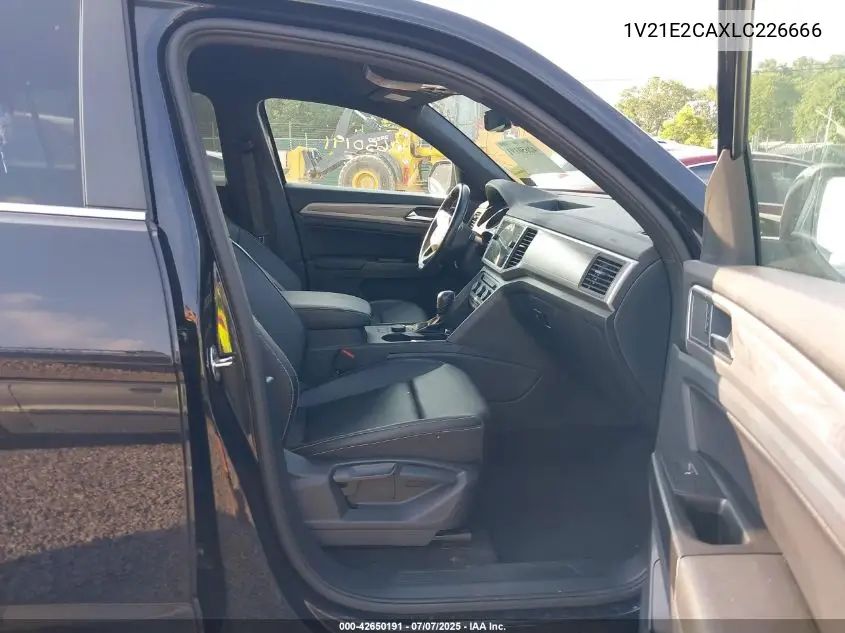 2020 Volkswagen Atlas Cross Sport 3.6L V6 Se W/Technology/3.6L V6 Se W/Technology R-Line VIN: 1V21E2CAXLC226666 Lot: 42650191