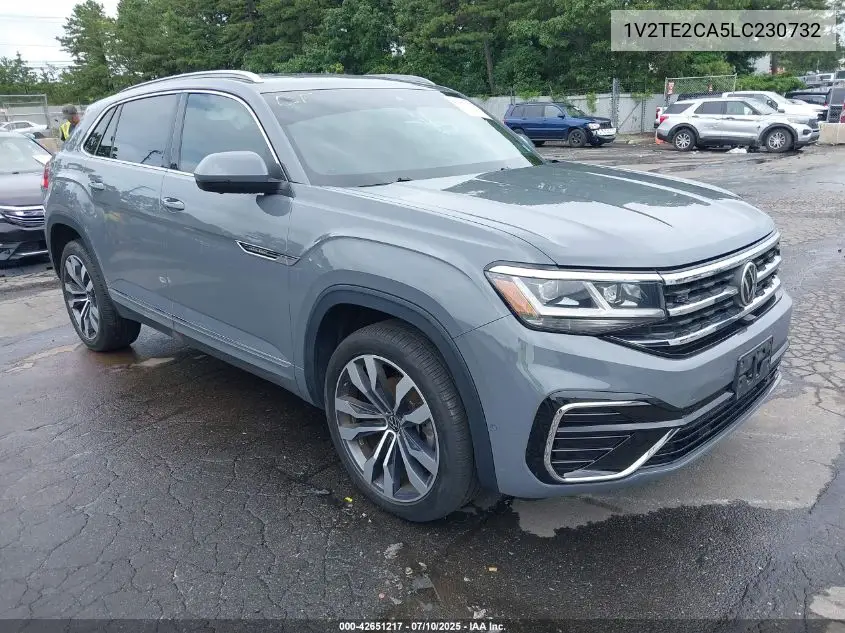 2020 Volkswagen Atlas Cross Sport 3.6L V6 Sel Premium R-Line VIN: 1V2TE2CA5LC230732 Lot: 42651217