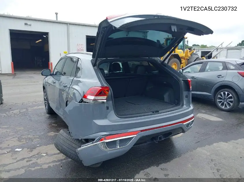 2020 Volkswagen Atlas Cross Sport 3.6L V6 Sel Premium R-Line VIN: 1V2TE2CA5LC230732 Lot: 42651217