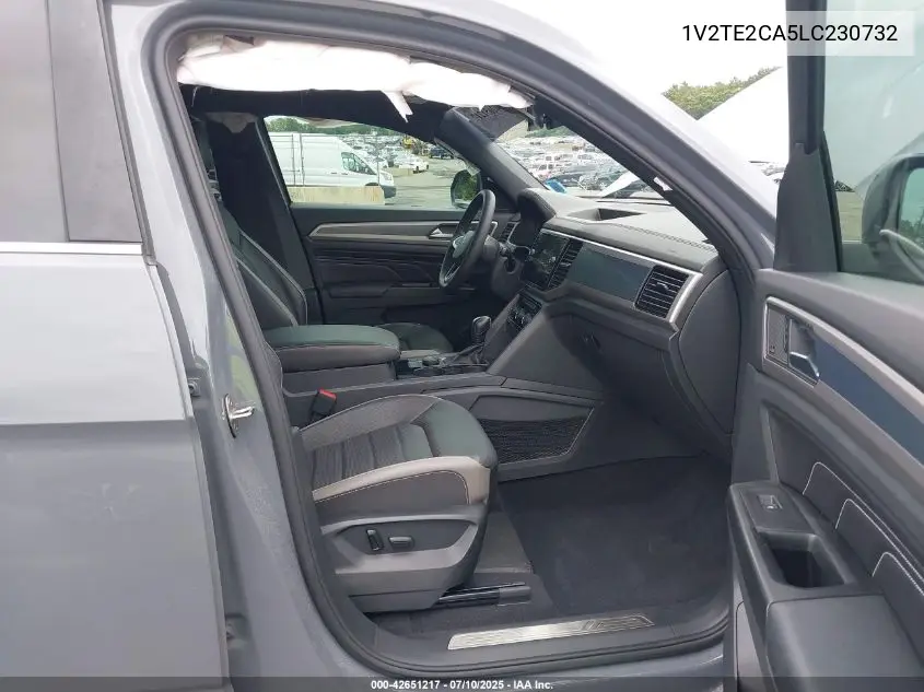 2020 Volkswagen Atlas Cross Sport 3.6L V6 Sel Premium R-Line VIN: 1V2TE2CA5LC230732 Lot: 42651217