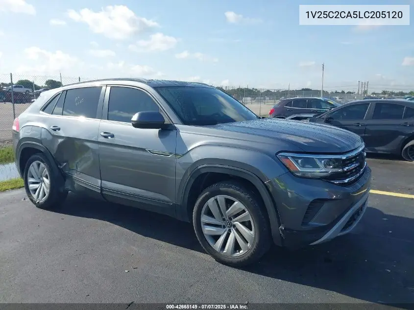 2020 Volkswagen Atlas Cross Sport 2.0T Se W/Technology/2.0T Se W/Technology R-Line VIN: 1V25C2CA5LC205120 Lot: 42665149
