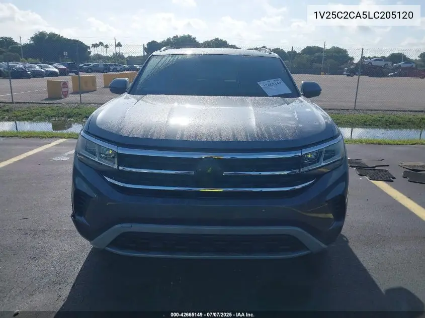 2020 Volkswagen Atlas Cross Sport 2.0T Se W/Technology/2.0T Se W/Technology R-Line VIN: 1V25C2CA5LC205120 Lot: 42665149