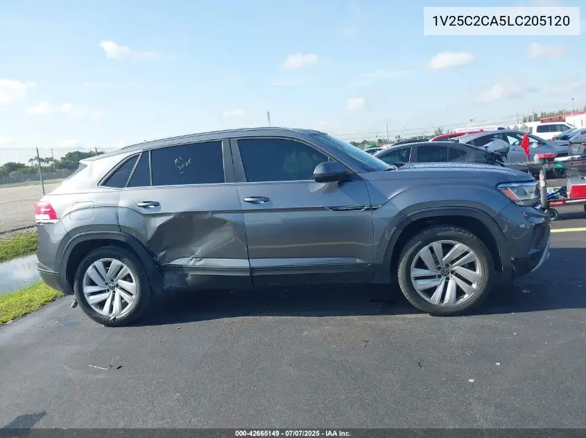 2020 Volkswagen Atlas Cross Sport 2.0T Se W/Technology/2.0T Se W/Technology R-Line VIN: 1V25C2CA5LC205120 Lot: 42665149