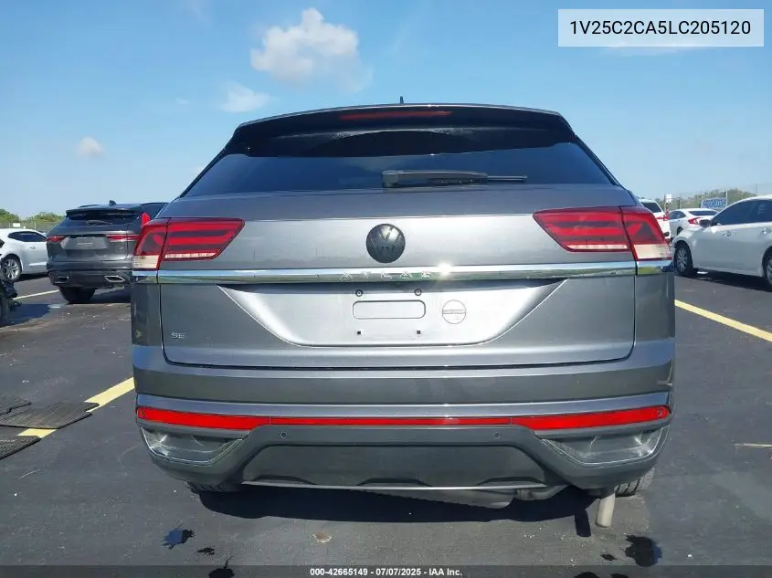 2020 Volkswagen Atlas Cross Sport 2.0T Se W/Technology/2.0T Se W/Technology R-Line VIN: 1V25C2CA5LC205120 Lot: 42665149