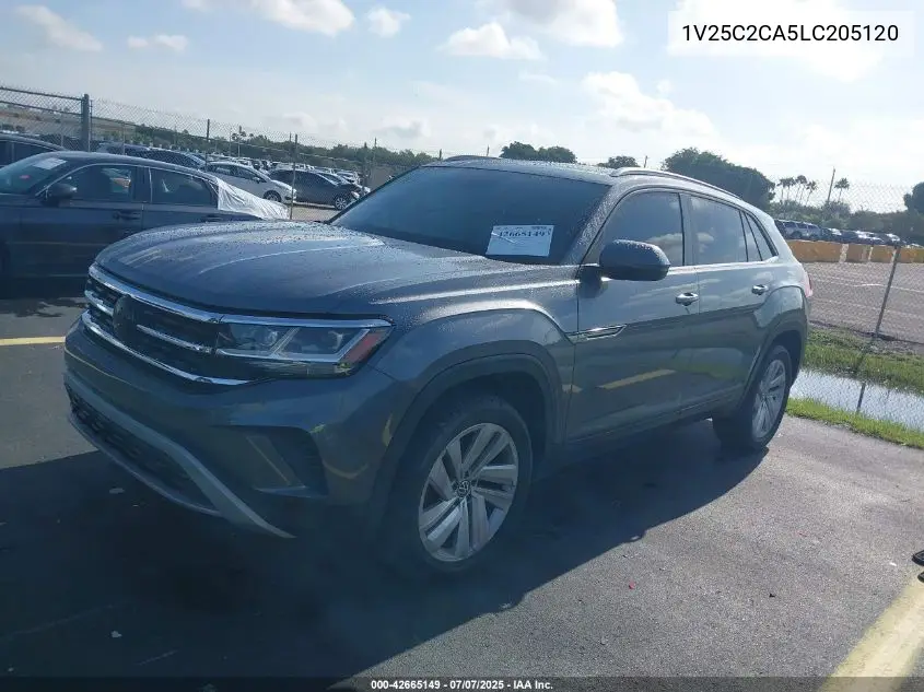 2020 Volkswagen Atlas Cross Sport 2.0T Se W/Technology/2.0T Se W/Technology R-Line VIN: 1V25C2CA5LC205120 Lot: 42665149