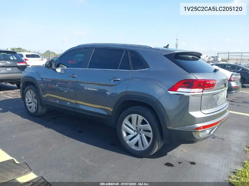 2020 Volkswagen Atlas Cross Sport 2.0T Se W/Technology/2.0T Se W/Technology R-Line VIN: 1V25C2CA5LC205120 Lot: 42665149