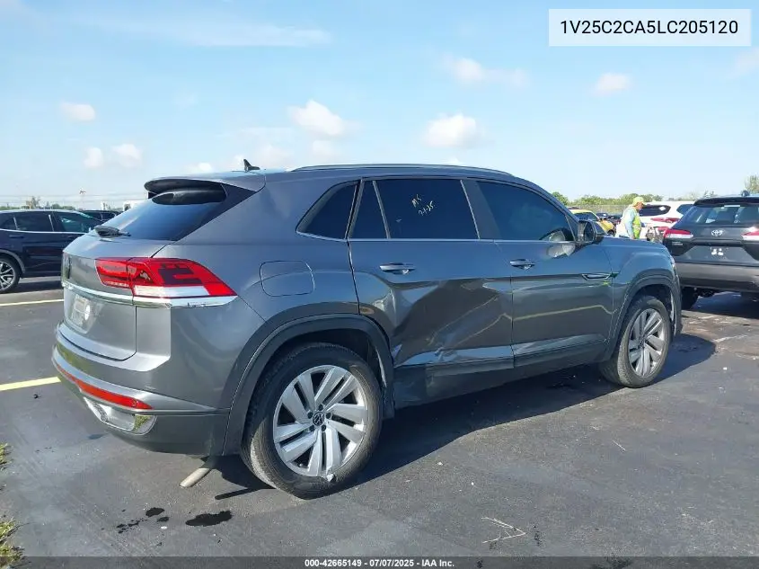 2020 Volkswagen Atlas Cross Sport 2.0T Se W/Technology/2.0T Se W/Technology R-Line VIN: 1V25C2CA5LC205120 Lot: 42665149