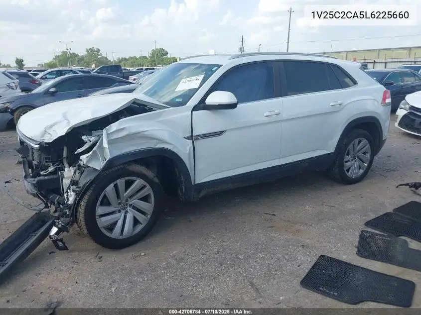2020 Volkswagen Atlas Cross Sport 2.0T Se W/Technology/2.0T Se W/Technology R-Line VIN: 1V25C2CA5L6225660 Lot: 42706784
