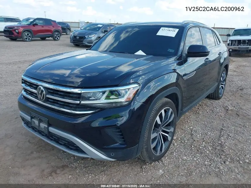 2020 Volkswagen Atlas Cross Sport 2.0T Se W/Technology/2.0T Se W/Technology R-Line VIN: 1V25C2CA6LC200962 Lot: 42738548