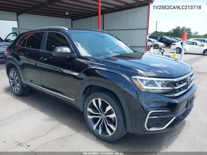 2020 Volkswagen Atlas Cross Sport 3.6L V6 Sel R-Line VIN: 1V2SE2CA9LC213718 Lot: 42756623