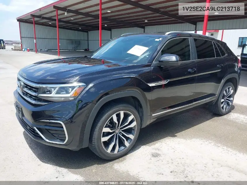 2020 Volkswagen Atlas Cross Sport 3.6L V6 Sel R-Line VIN: 1V2SE2CA9LC213718 Lot: 42756623