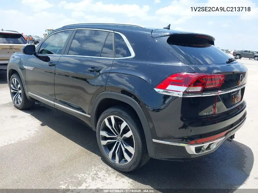 2020 Volkswagen Atlas Cross Sport 3.6L V6 Sel R-Line VIN: 1V2SE2CA9LC213718 Lot: 42756623