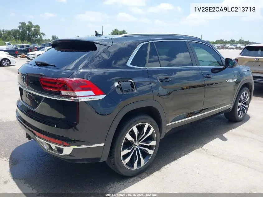 2020 Volkswagen Atlas Cross Sport 3.6L V6 Sel R-Line VIN: 1V2SE2CA9LC213718 Lot: 42756623