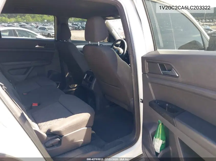 2020 Volkswagen Atlas Cross Sport 2.0T S VIN: 1V2GC2CA6LC203322 Lot: 42783912
