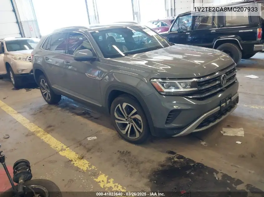 2021 Volkswagen Atlas Cross Sport 3.6L V6 Sel Premium VIN: 1V2TE2CA8MC207933 Lot: 41823640