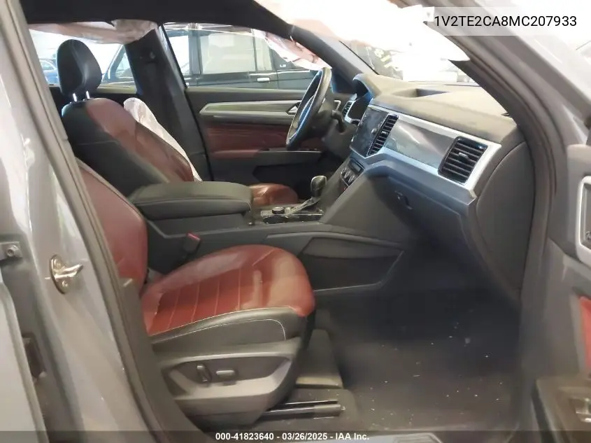 2021 Volkswagen Atlas Cross Sport 3.6L V6 Sel Premium VIN: 1V2TE2CA8MC207933 Lot: 41823640
