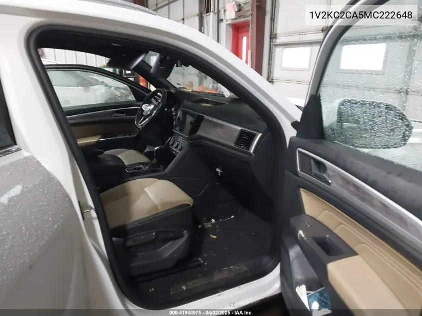 2021 Volkswagen Atlas Cross Sport 2.0T Se W/Technology VIN: 1V2KC2CA5MC222648 Lot: 41948975