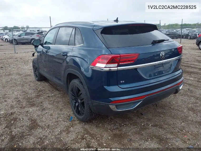 2021 Volkswagen Atlas Cross Sport 2.0T Se VIN: 1V2LC2CA2MC228525 Lot: 42127917