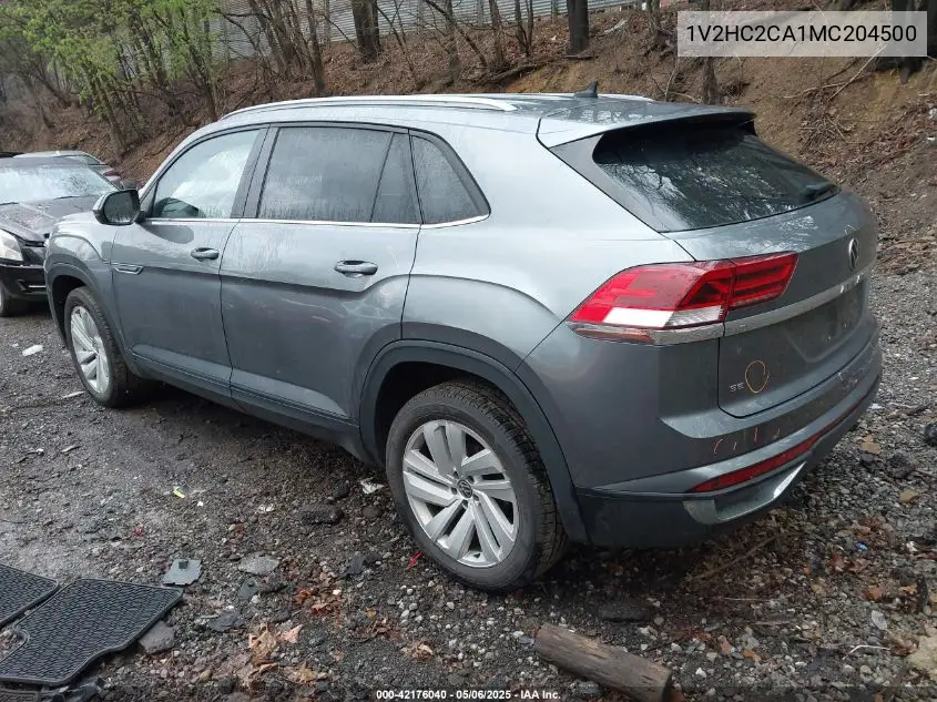 2021 Volkswagen Atlas Cross Sport 2.0T Se W/Technology VIN: 1V2HC2CA1MC204500 Lot: 42176040