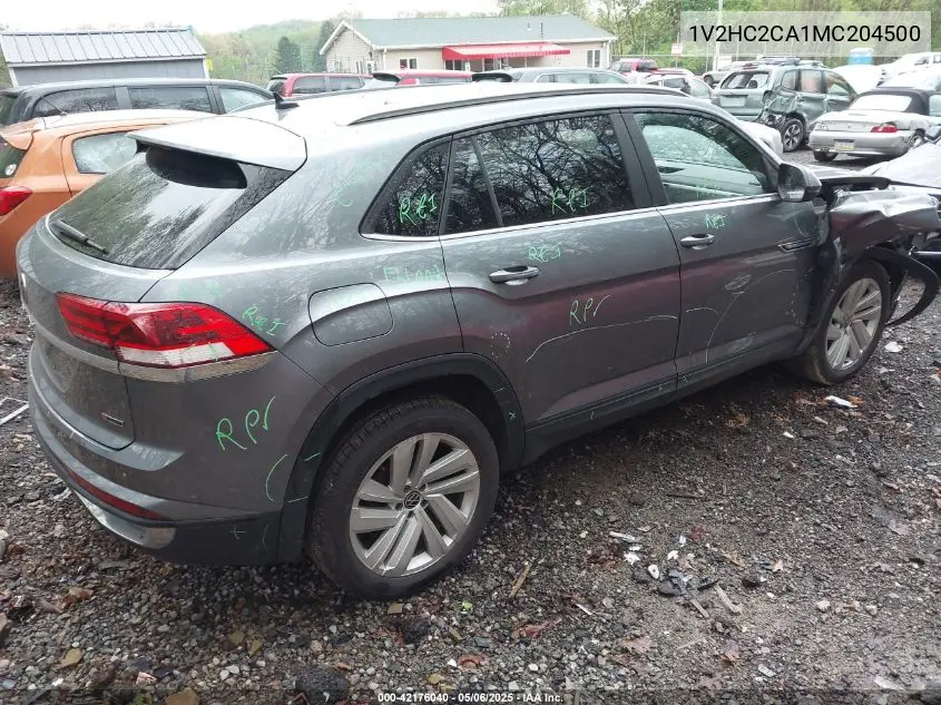 2021 Volkswagen Atlas Cross Sport 2.0T Se W/Technology VIN: 1V2HC2CA1MC204500 Lot: 42176040